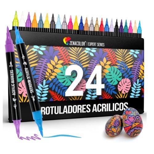 Rotuladores para pintar piedras - El bote de los Recuerdos Rotuladores para pintar piedras - El bote de los Recuerdos