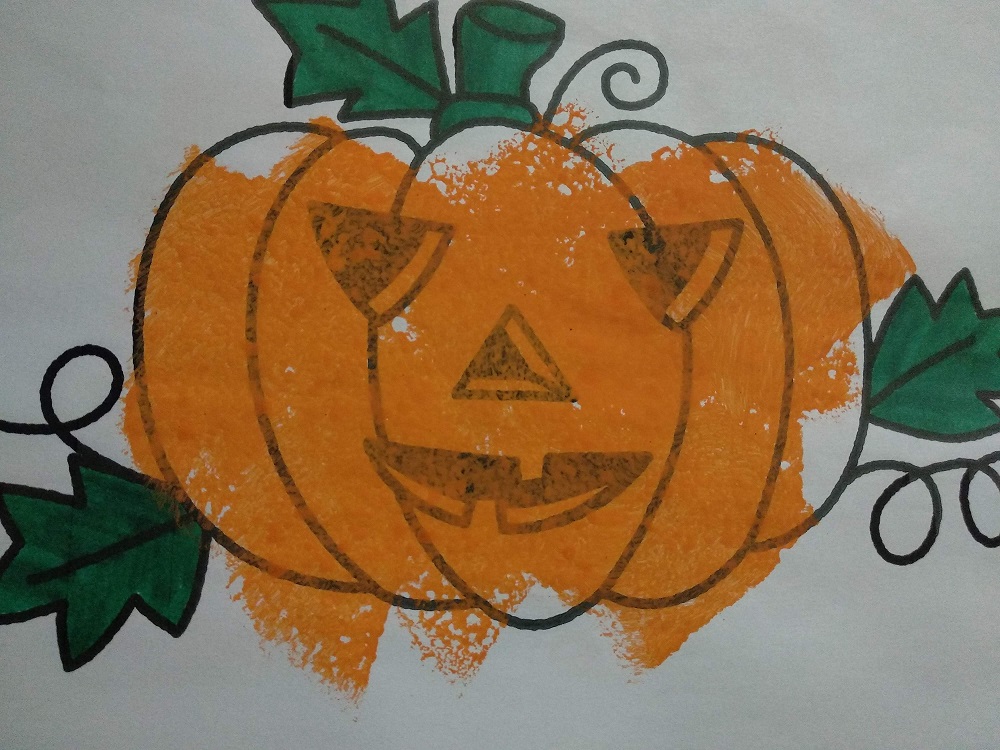 Pintar calabaza - ¡Halloween de última hora!